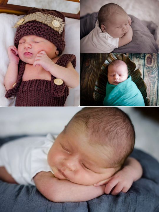 Newborns — photographed by Lisa Bjornstad