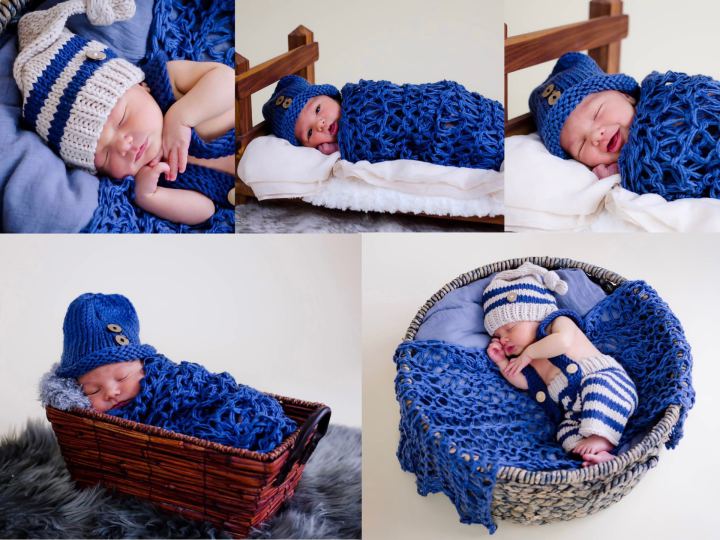 newborn session photographed by Lisa Bjornstad