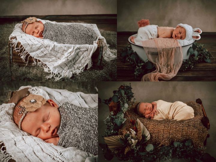newborn session photographed by Lisa Bjornstad