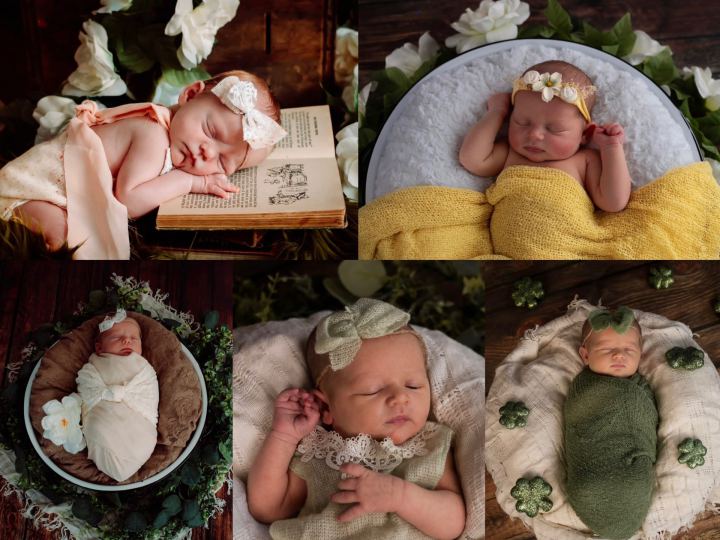 newborn session photographed by Lisa Bjornstad