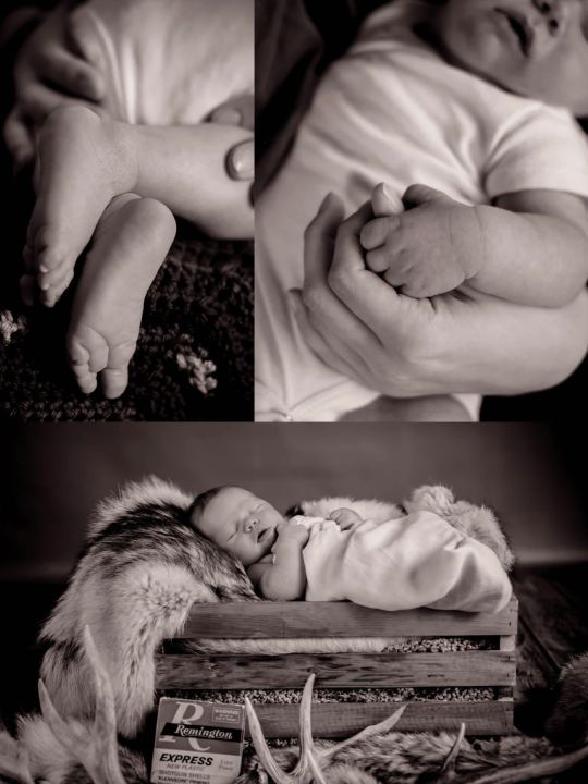 newborn session photographed by Lisa Bjornstad