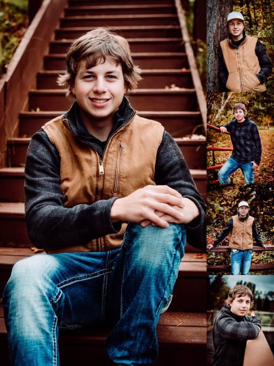 senior session photographed by Lisa Bjornstad