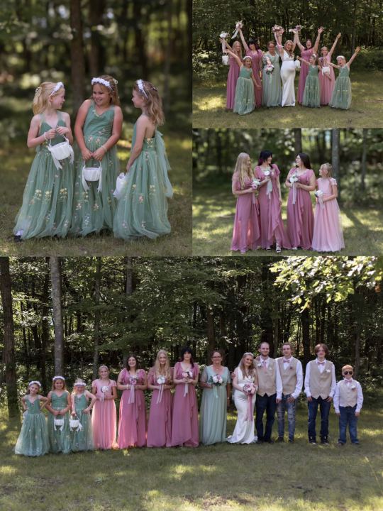 wedding photographed by Lisa Bjornstad