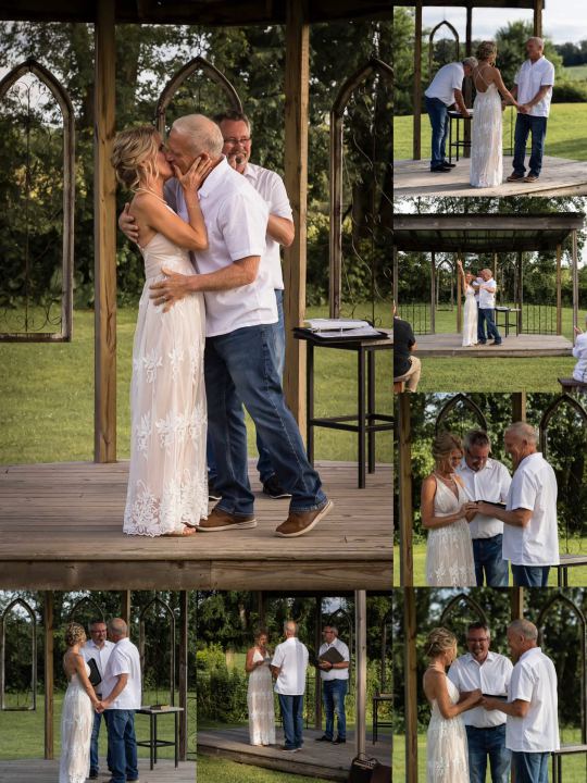 wedding photographed by Lisa Bjornstad