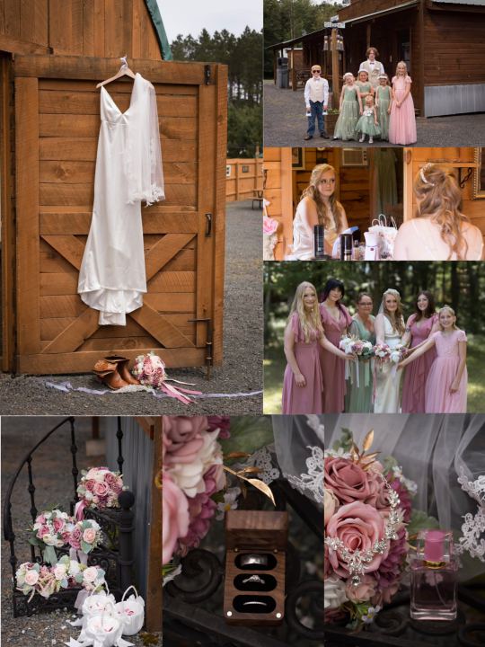 wedding photographed by Lisa Bjornstad