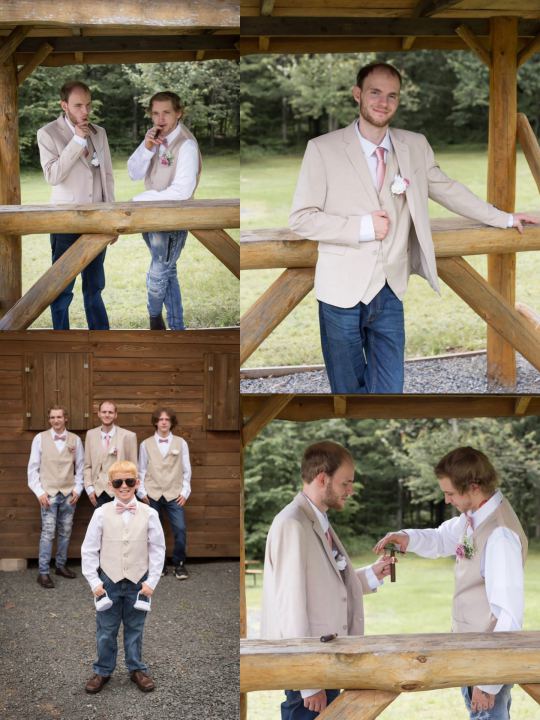 wedding photographed by Lisa Bjornstad