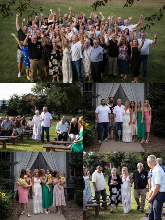 wedding photographed by Lisa Bjornstad