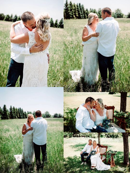 wedding photographed by Lisa Bjornstad