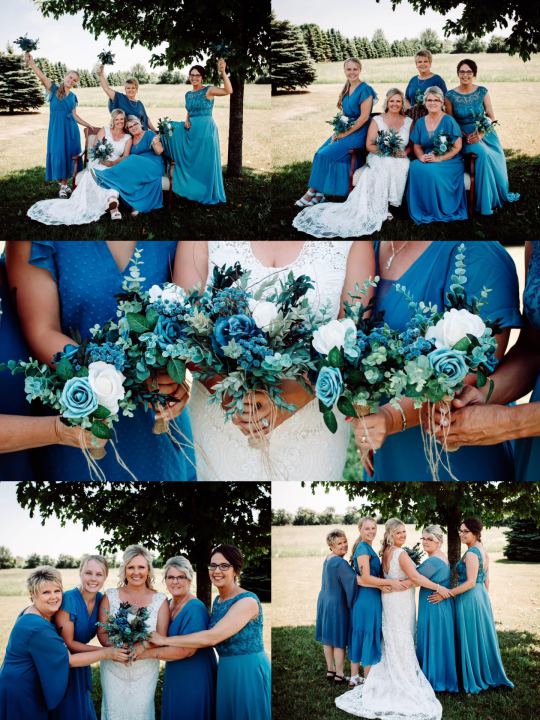 wedding photographed by Lisa Bjornstad
