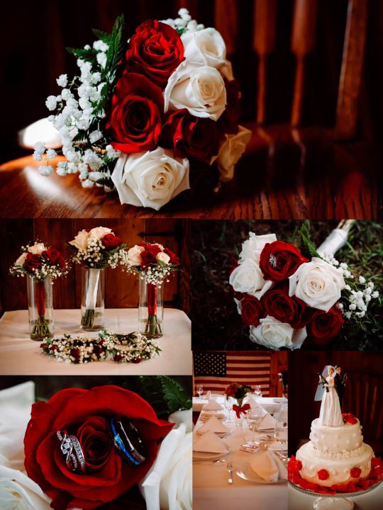 wedding photographed by Lisa Bjornstad